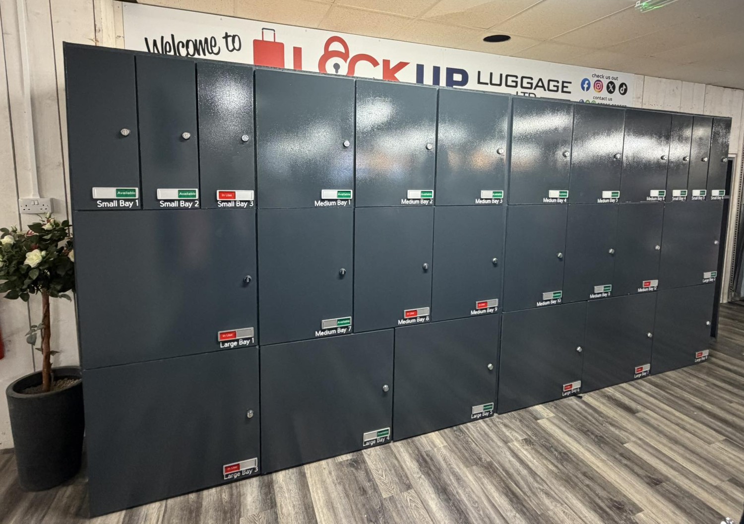 Picture of the lockers
